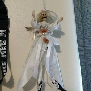 Creepy goth Bride doll